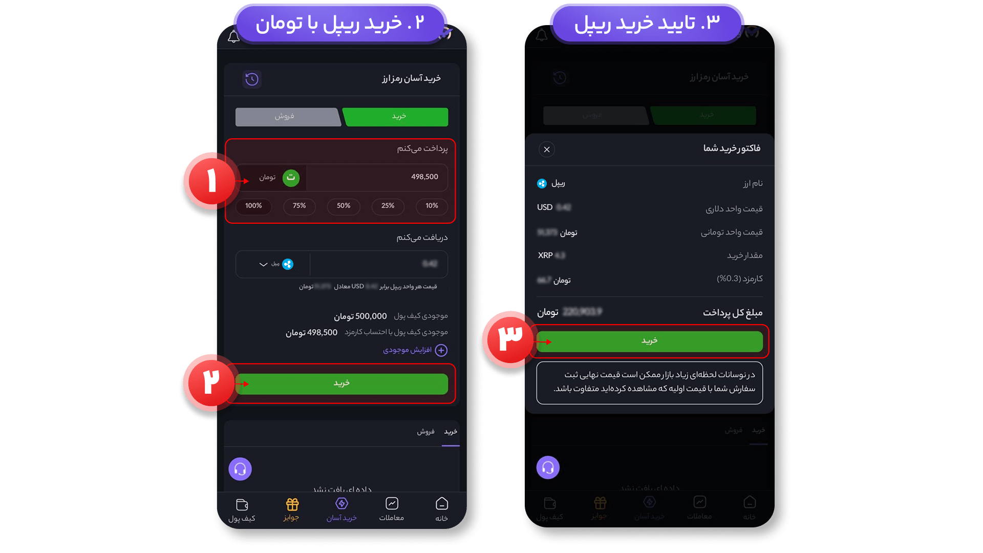 خرید ریپل در OTC - صرافی ورسلند
