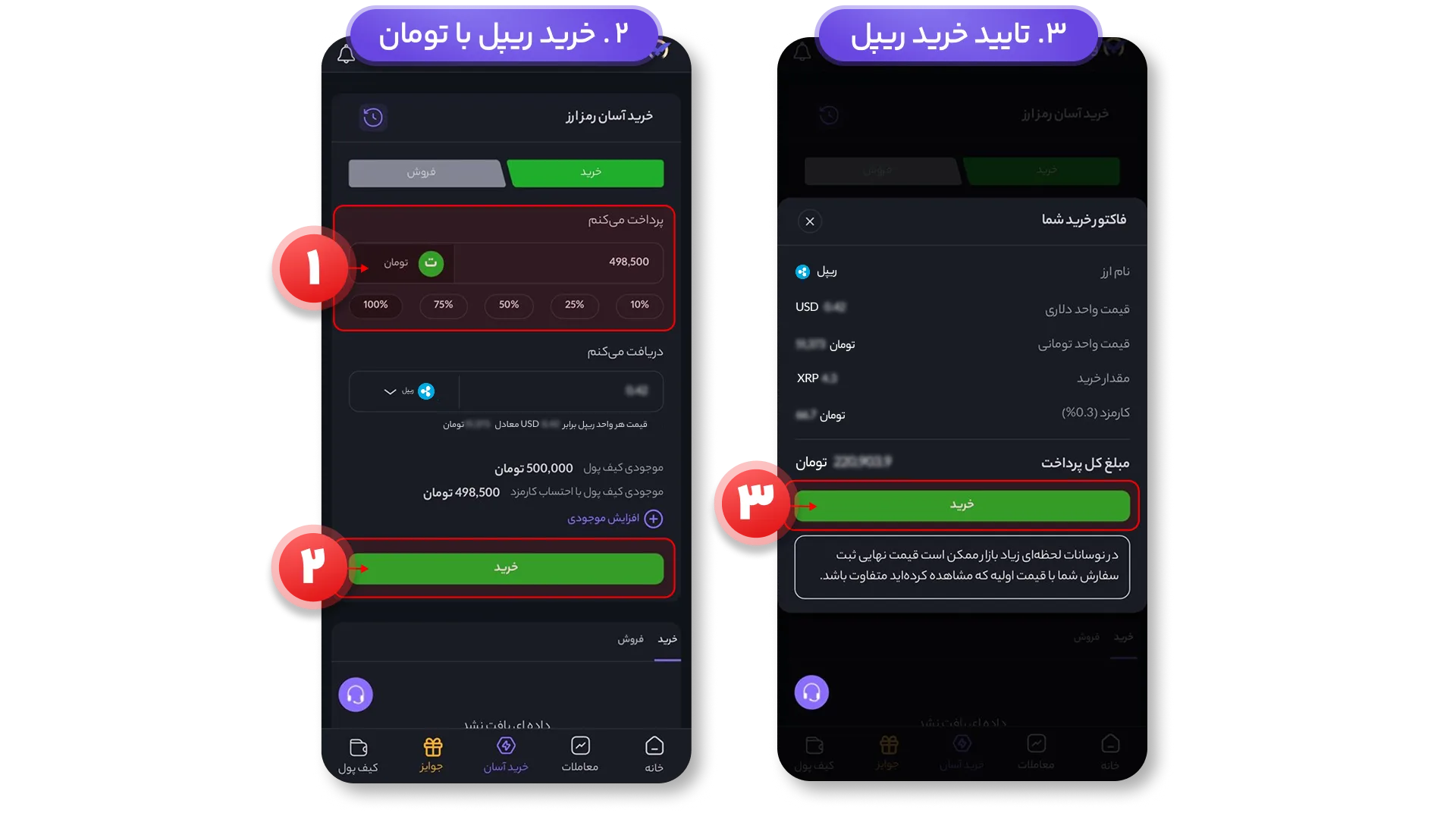 خرید ریپل در OTC - صرافی ورسلند