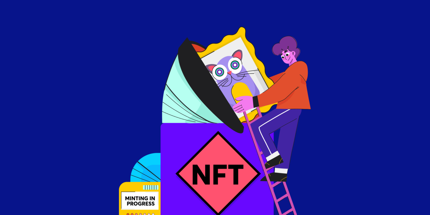 دریافت ارز دیجیتال رایگان با فروش ان‌اف‌تی (NFT)
